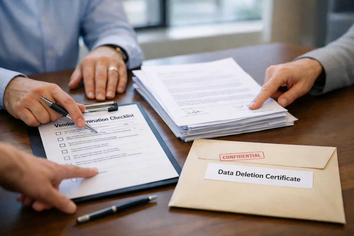 Vendor Offboarding Checklist: Compliance Steps for Data Deletion, Access Removal & DPA Termination