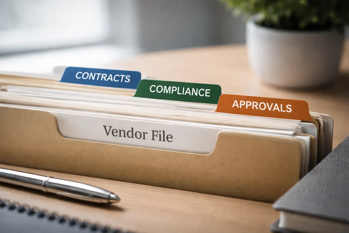 Audit-Ready Vendor Files: The SME Evidence Checklist for GDPR, SOC 2, and Internal Controls